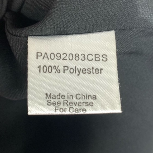 Parker | Black Dressy Tank Blouse Halter Style - Picture 6 of 7